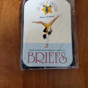 JB Bloomers Navy Cheer Briefs/Bloomers -Brand New- Youth Large